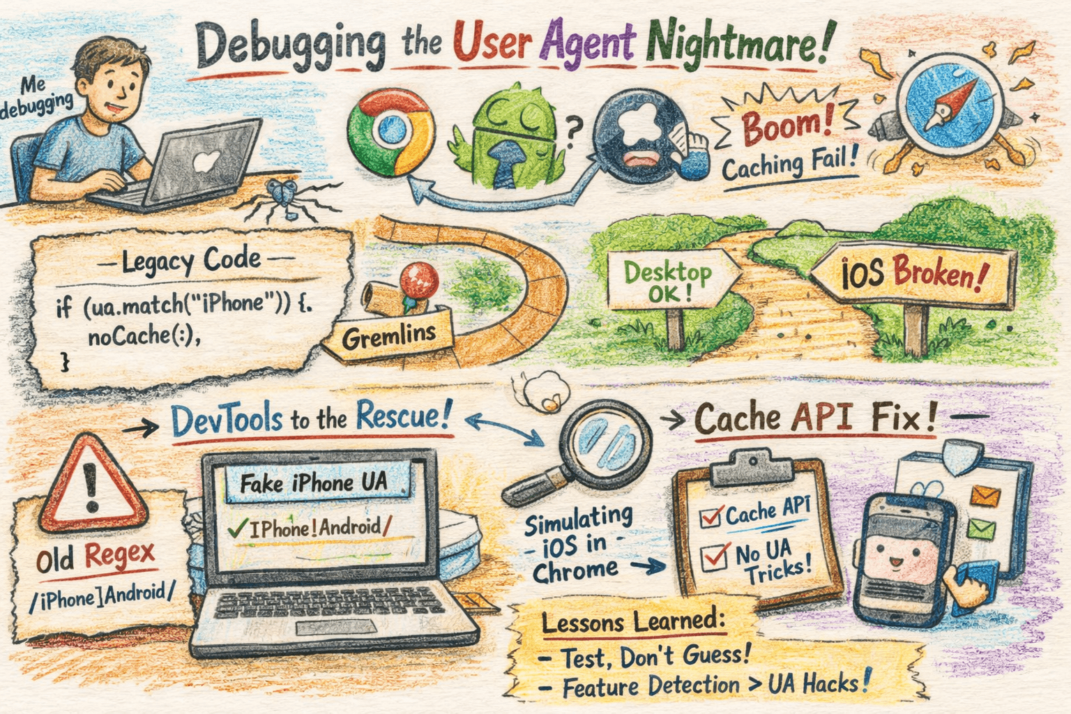 How we reproduced an iOS Firefox only bug without an iPhone